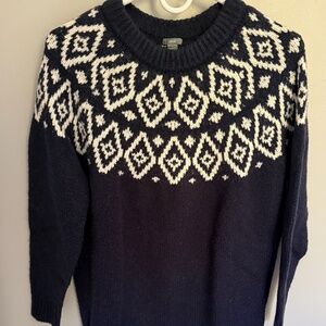 Aerie fair isle tunic Sweater